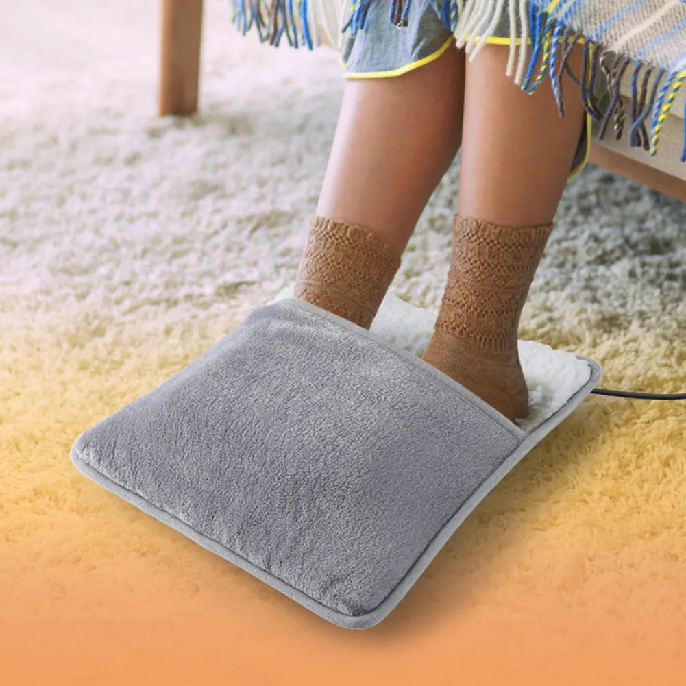 household feet warmer heater usb soft plush thermal blanket feet foot warming mat heating slippers for home office bedroom household feet warmer heater usb soft plush thermal blanket feet foot warming mat heating slippers for home office bedroom