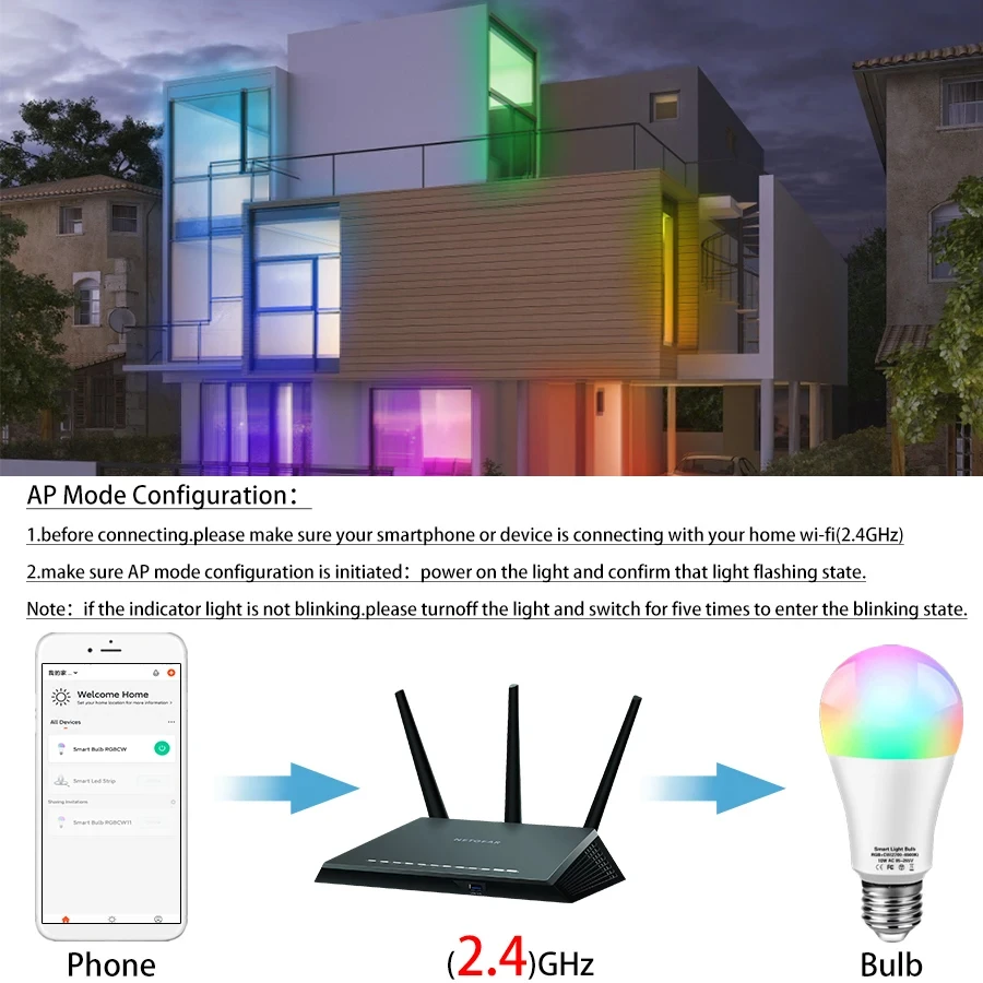 smart wifi led bulbs tuya smart life rgb lamp alexa google alice 220v 110v e27 b22 e14 gu10 spotlight ampoules app voice control smart wifi led bulbs tuya smart life rgb lamp alexa google alice 220v 110v e27 b22 e14 gu10 spotlight ampoules app voice control