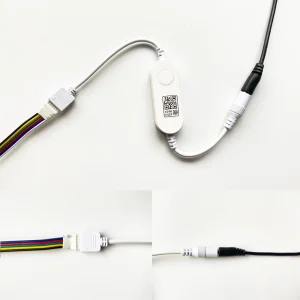 homekit wifi smart led strip light 12v 1m 2m 3m 4m 5m rgb+cct rgbcw flexible dimmable lamp band tape timer siri voice control